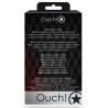 Ouch! Bijou anal Heart Gem M 7 x 3.3cm Doré-Rouge